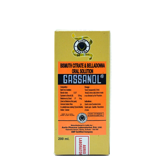 GASSANOL 200ml (Pack of Two)